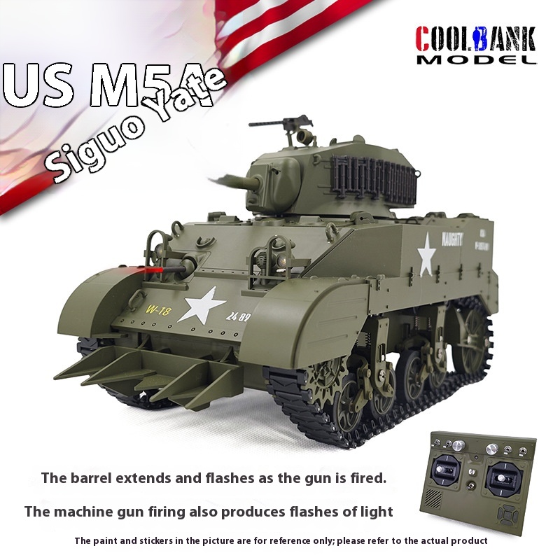 1:16 Rc Panzer Usa Stuart M5a1 – Rc Hobby Light Bewertung und Preis