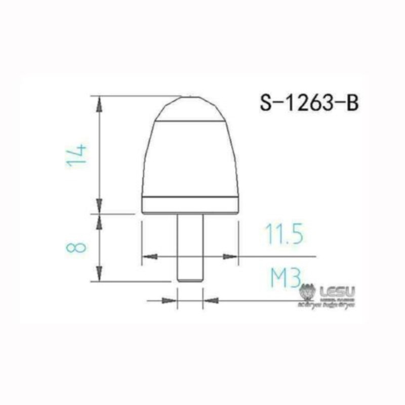 LESU Rotierende Warnleuchte fü – Rc Hobby Light Bewertung und Preis